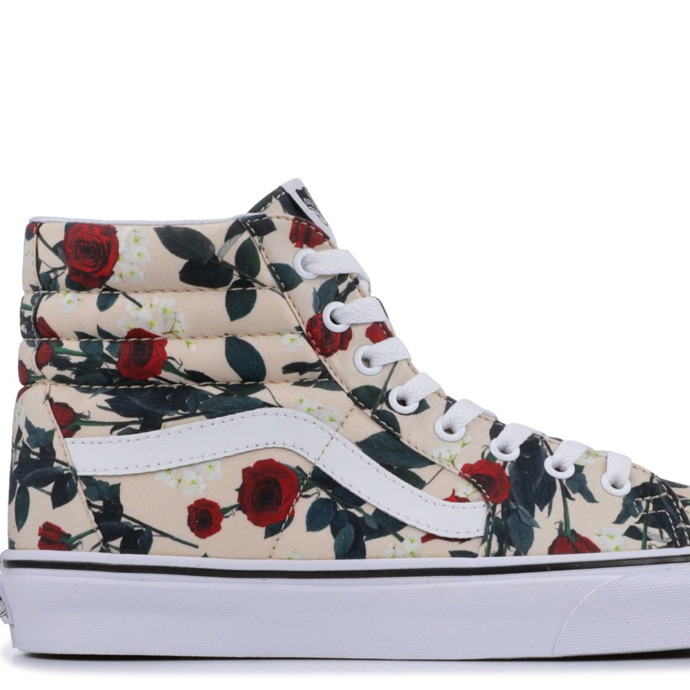 Rose vans (8.5 women’s) never worn